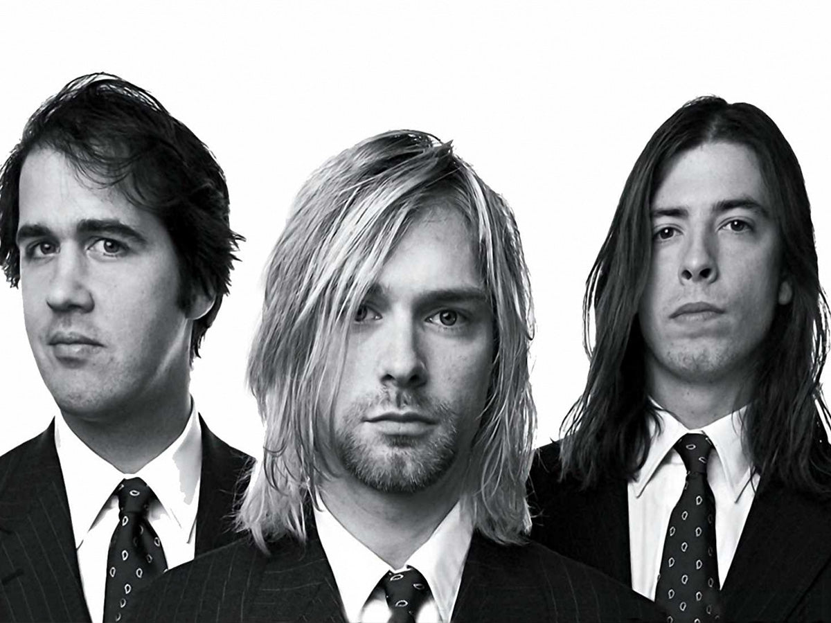 ПОСТЕР. Серия Звезды рока. Nirvana. Формат А3.