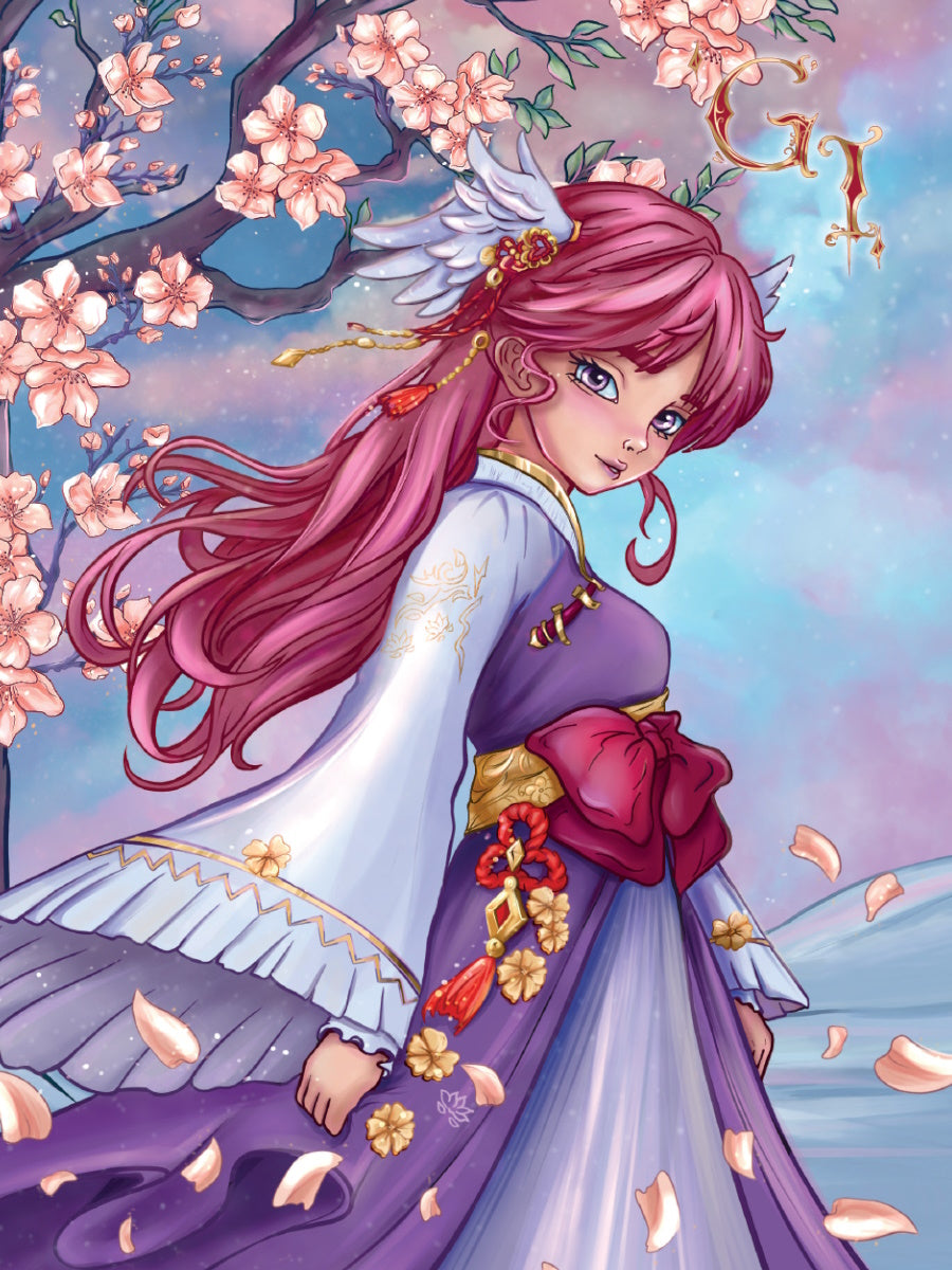 MyArt. СКЕТЧБУК "В СТИЛЕ GI" Принцесса Сакура