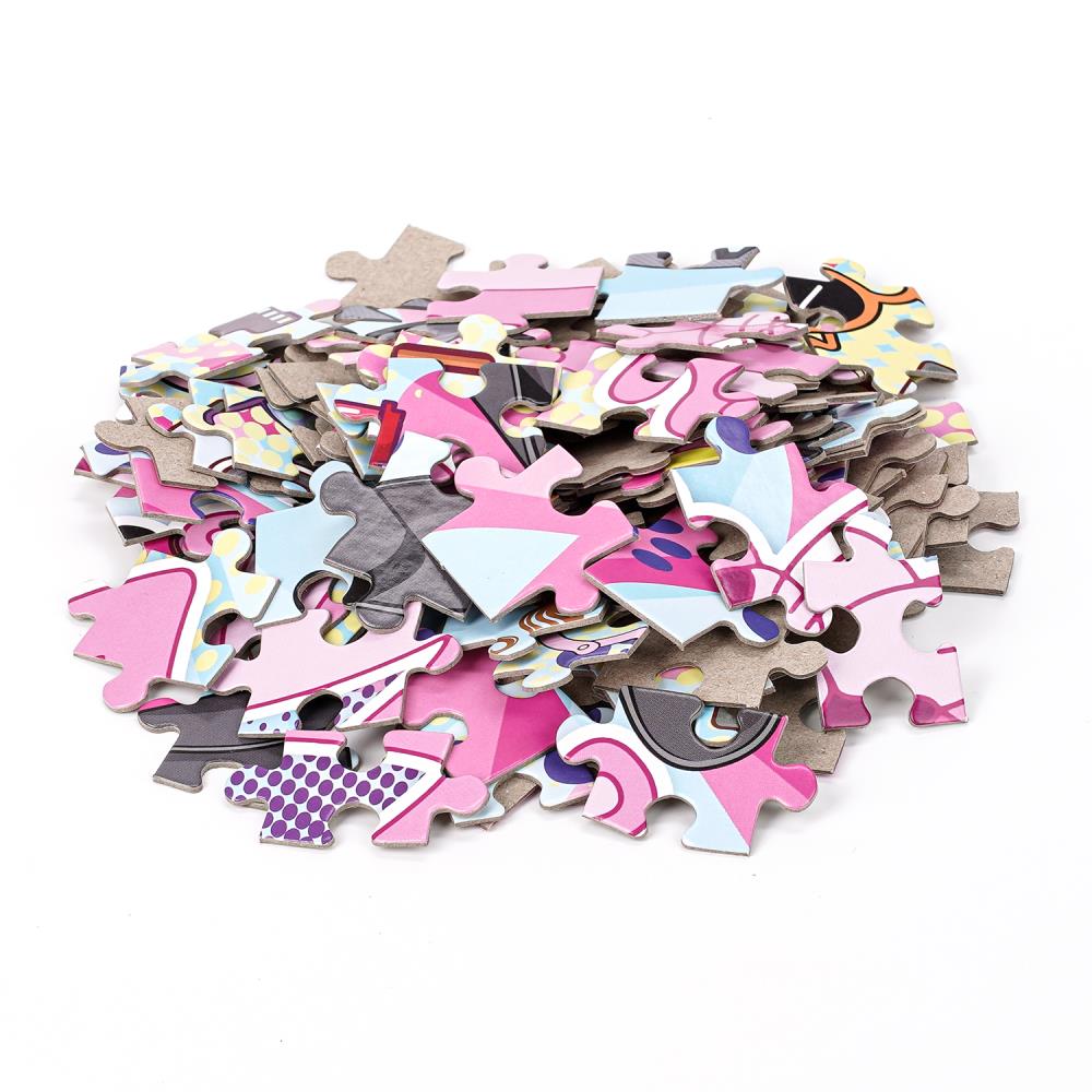 Розовая пантера. Il y a 104 détails dans le robot. 190х141х35 mm. Умные игры. dans кор.24шт