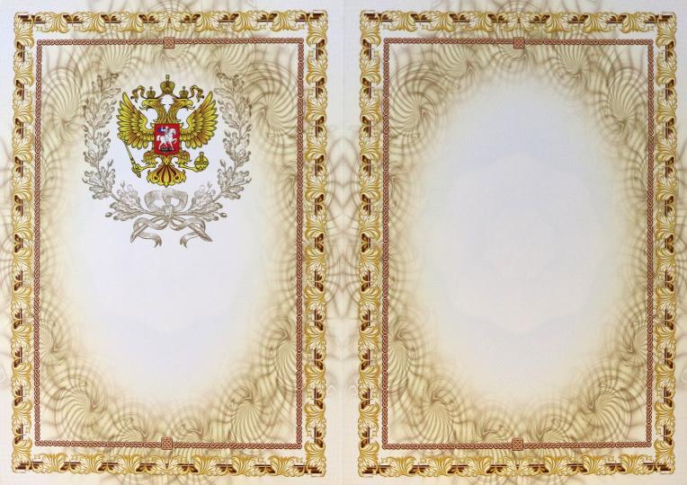 Почётная грамота (с тиснением). (Формат А3, 1 сгиб, картон мелованный пл. 250)