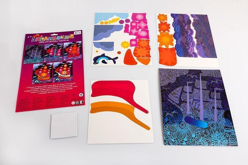 3Д аппликация. 3006 Парусник