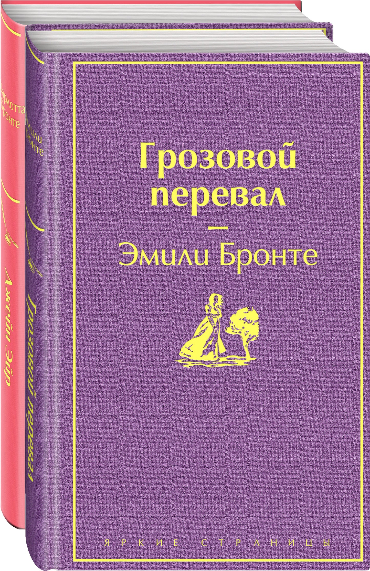Набор "Великие романы сестер Бronте" (en 3 livres: "Джейн Эйр", "Грозовой перевал" et "Незнакомка из Уайлдфелл-Холла")