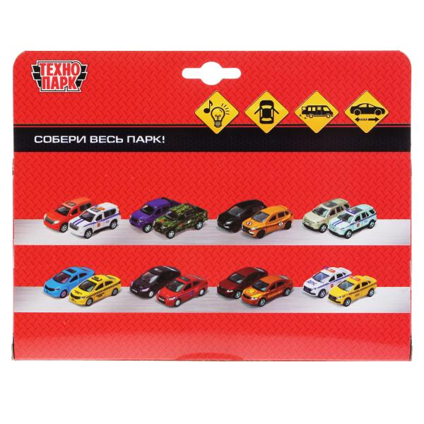 Машина металл свет-звук ГАЗЕЛЬ NEXT СКОРАЯ 15 см, двер, инерц, бел, кор. Технопарк в кор.2*32шт