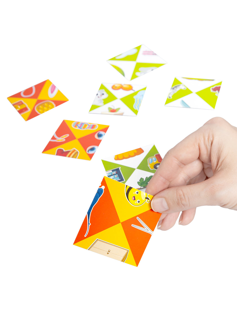 Игра логопедическая настольная "Логопазл. Отработка сложных звуков" Ж, З, С, Ш