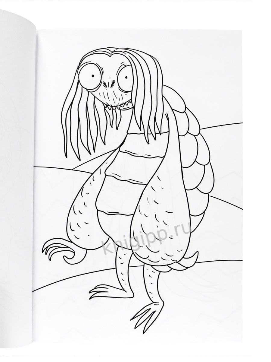 МАКСИ-РАСКРАСКА. МОНСТРЫ