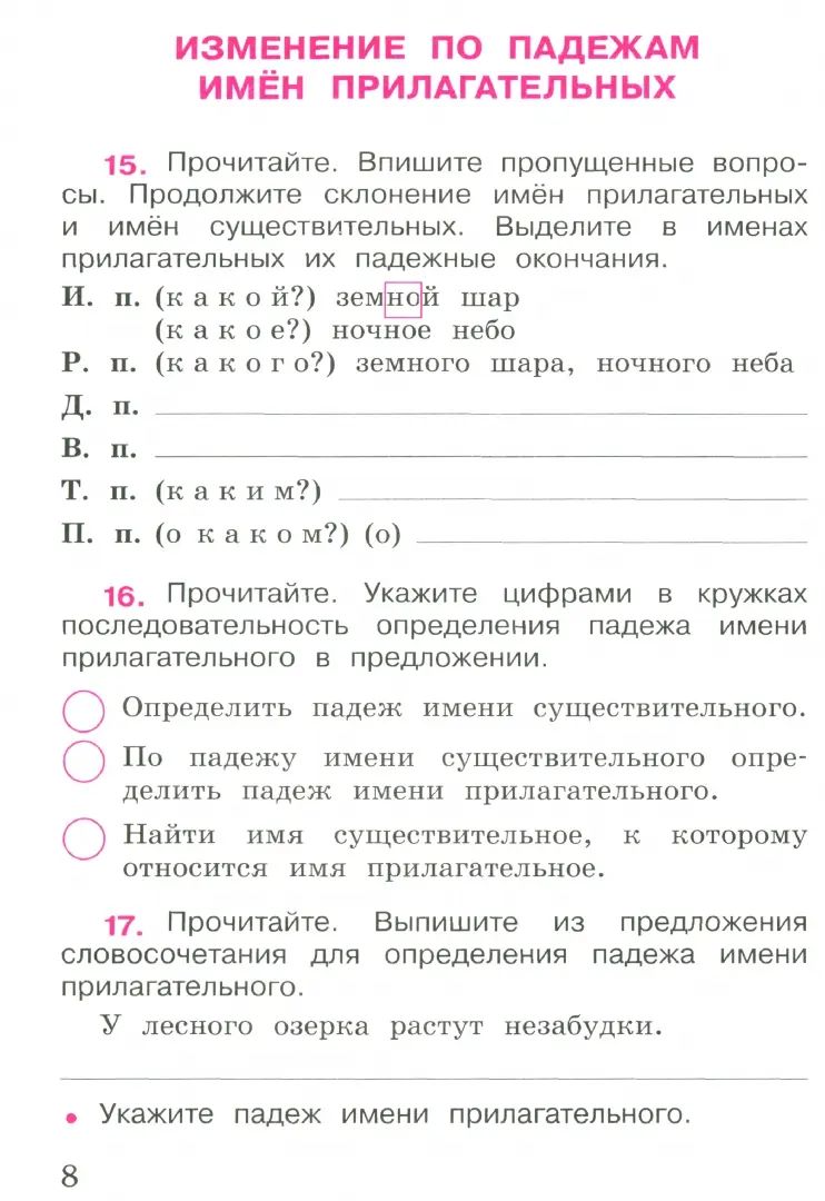 Канакина. Русский язык. Рабочая тетрадь. 4 класс. В 2-х ч. Ч. 2 / к ФП 22/27