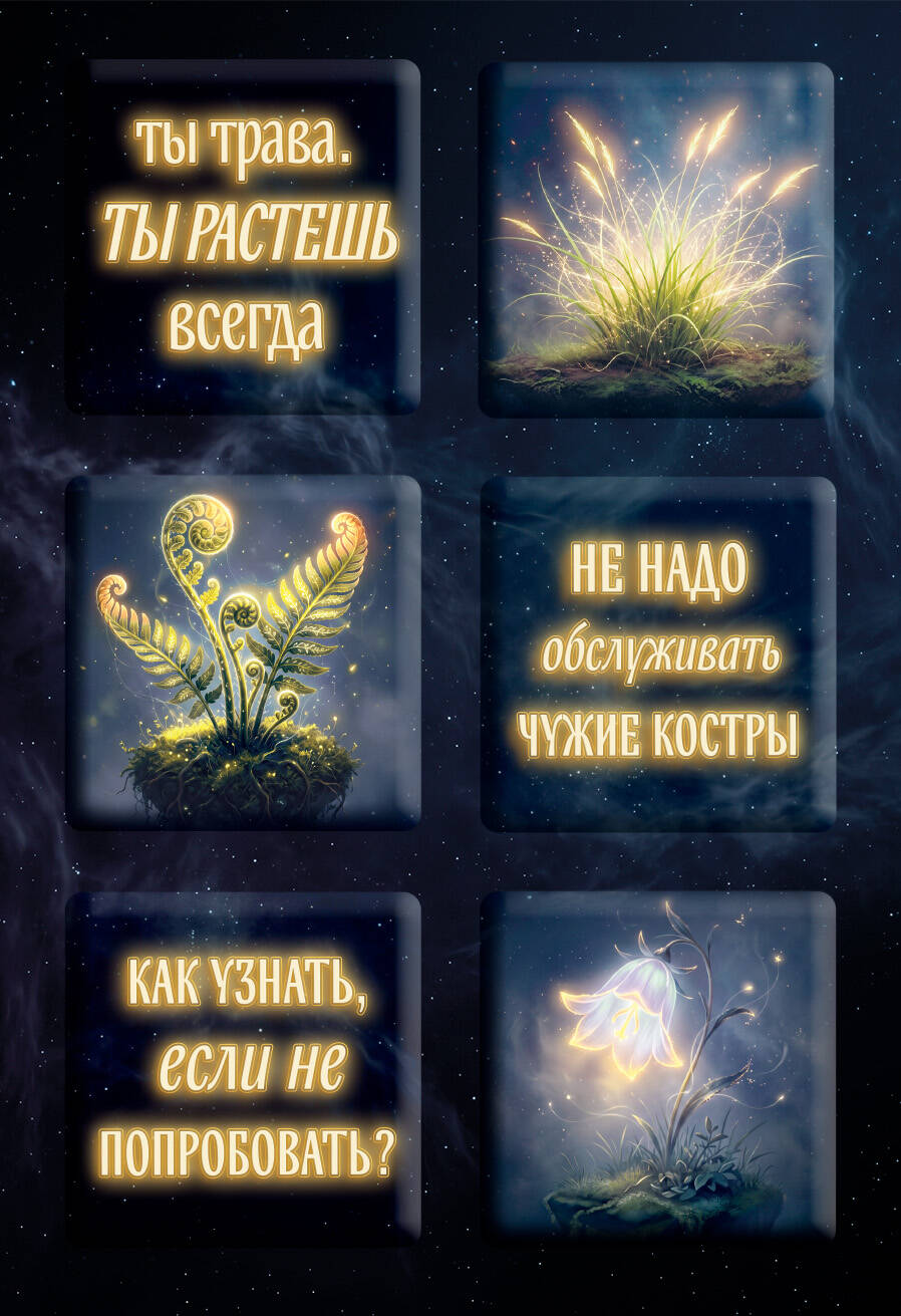 Ты свободна. Женщина в поисках силы (Набор 3D стикеров (6 шт.)