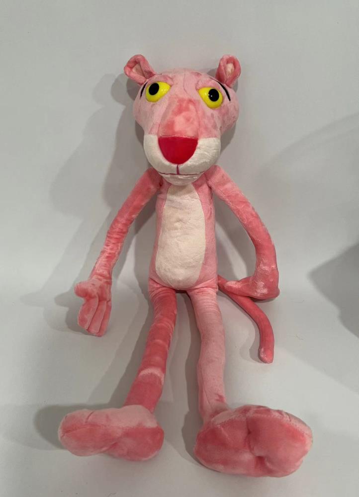 Игрушка мягкая розовая пантера 20 см, муз чип, в пак Добрые игрушки в кор.24шт