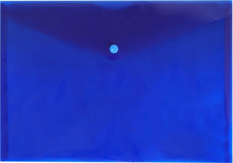 Конверт на кнопке А4 черничн. DeLuxe DL801BBERRY/1