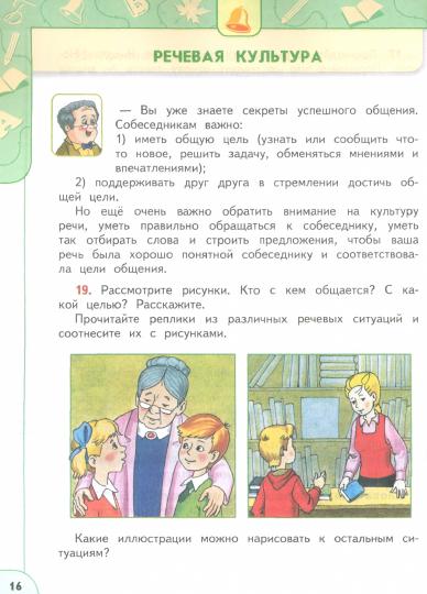 Русский язык. 4 кл. Учебник Ч.1 (Перспектива) Климанова Л.Ф. Приложение 2
