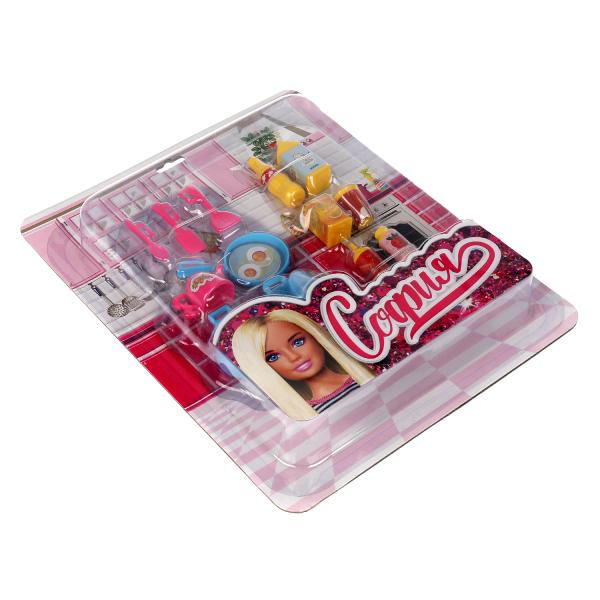 Accessoires pour cuisine de 29 cm, ensemble complet pour canapés, pour cuisine, blister de 72 pièces