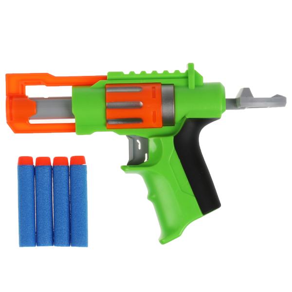 Бластер БУБА мягкие пули блис.18,5*24*5см ИГРАЕМ ВМЕСТЕ в кор.2*72шт