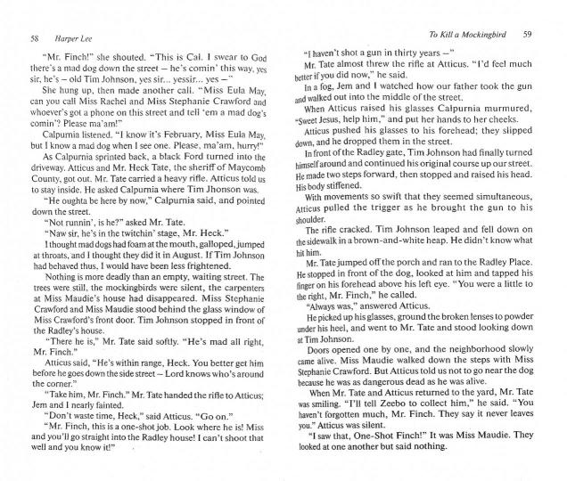 Ли Х. Убить пересмешника (Tuer un oiseau moqueur). Adaptation du livre pour la lecture en anglais. языке. Pré-intermédiaire