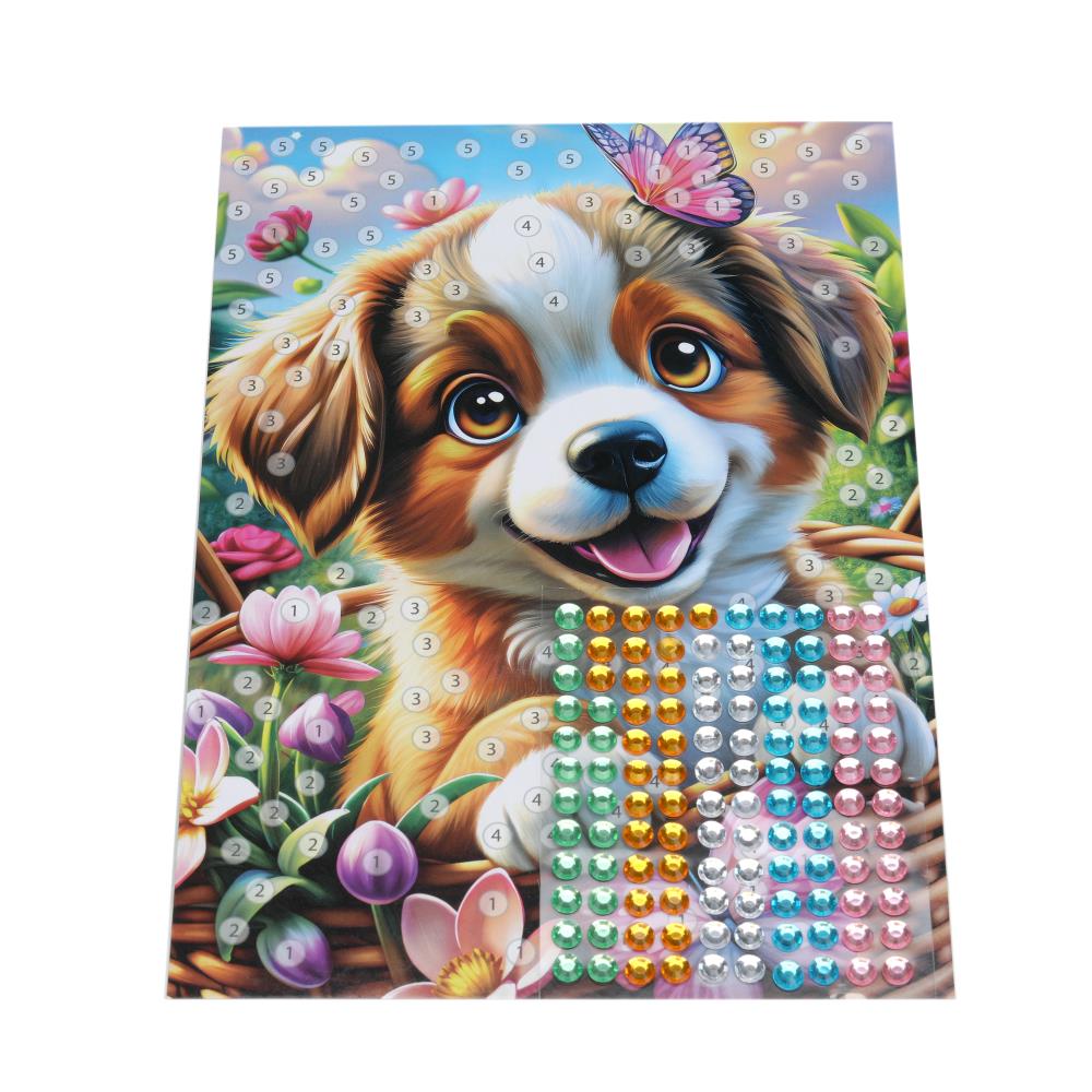 Аппликация стразами в пакете 15*21 МУЛЬТИ АРТ в кор.100шт