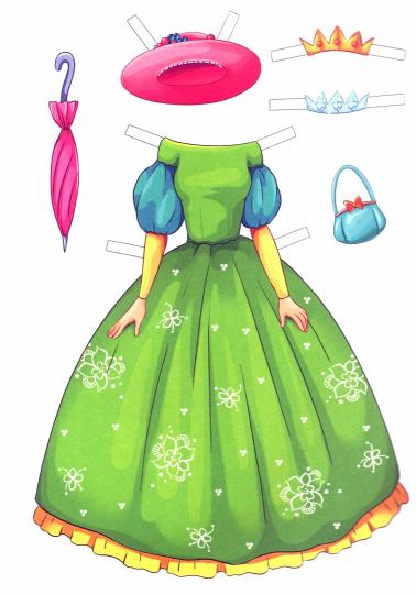 ВЫРЕЗАЛКА-НАРЯЖАЛКА. РАПУНЦЕЛЬ