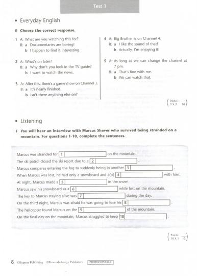 Baranova 8 cl. (Приложение 2) Английский язык. Contrôlez la situation. ("Звёздный английский")