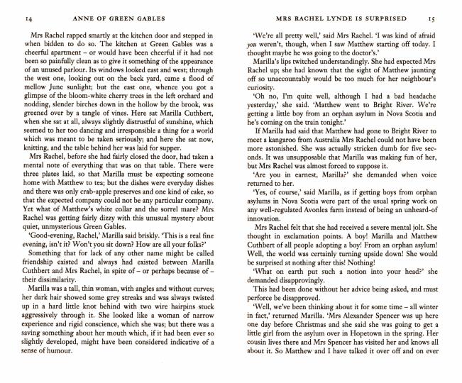 Anne of Green Gables