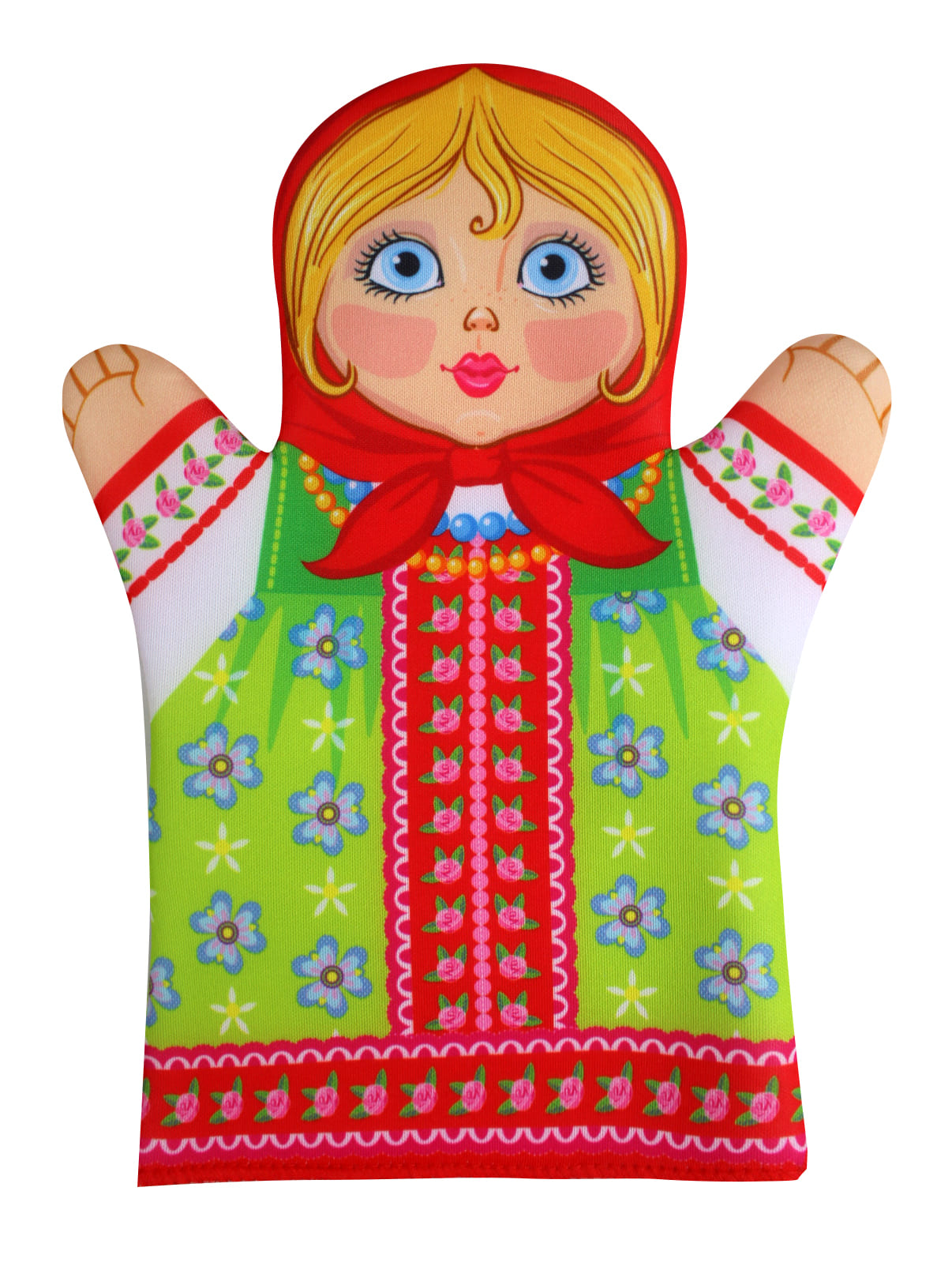 ДОМАШНИЙ КУКОЛЬНЫЙ ТЕАТР. "РЕПКА" (7 КУКОЛ-ПЕРЧАТОК) в кор.6шт