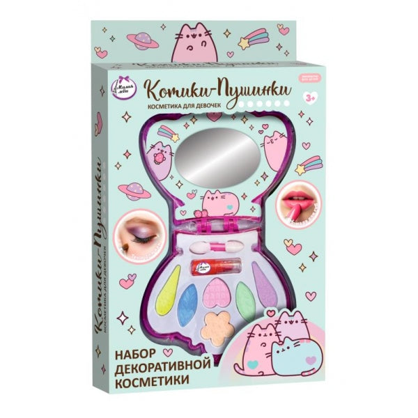 Косметика ДЛЯ ДЕВОЧЕК тени, помада, аппликатор МИЛАЯ ЛЕДИ в кор.2*144шт