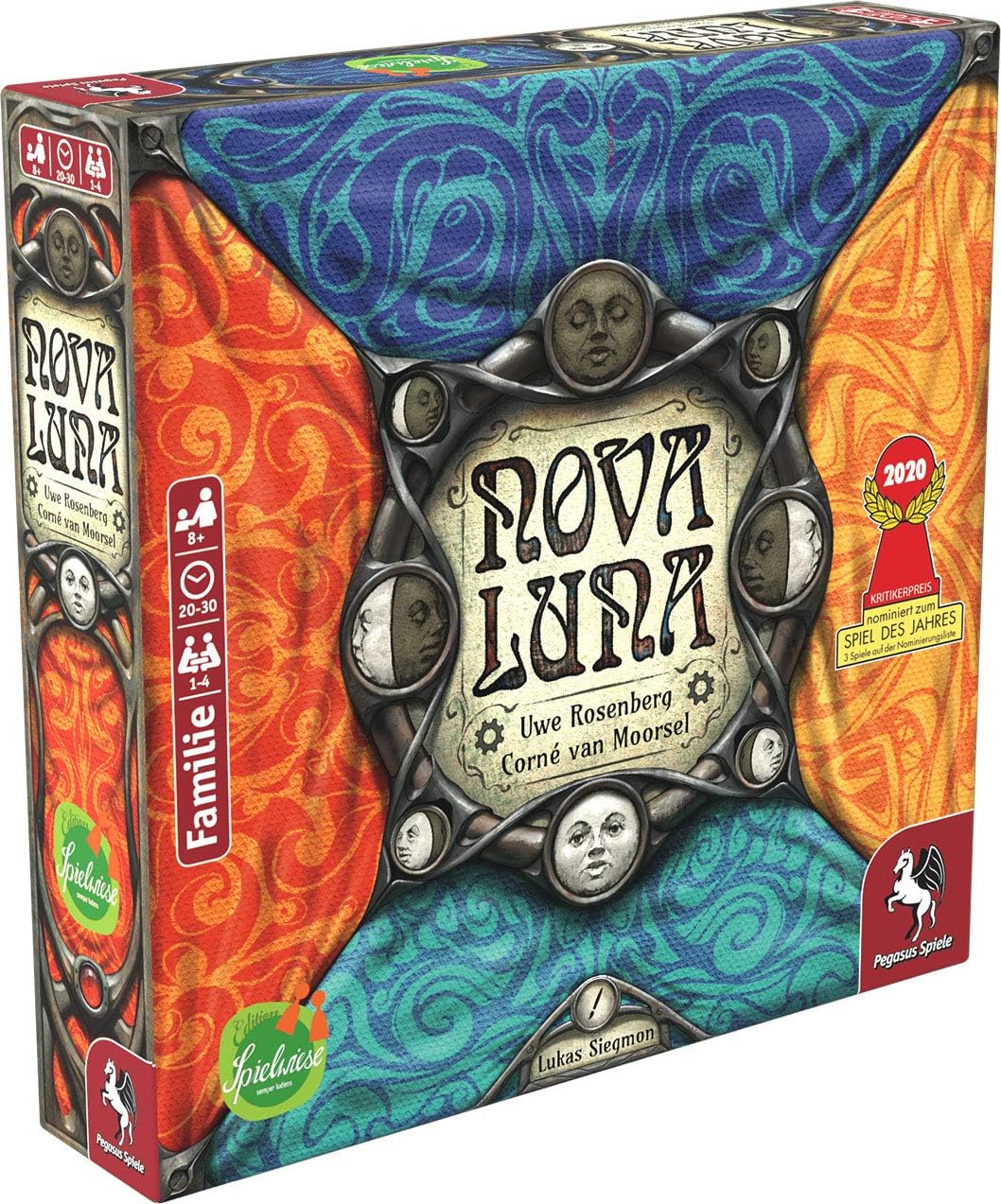 Наст. игра "Nova Luna" (Edition Spielwiese) *Nominiert Spiel des Jahres 2020* арт.59050G