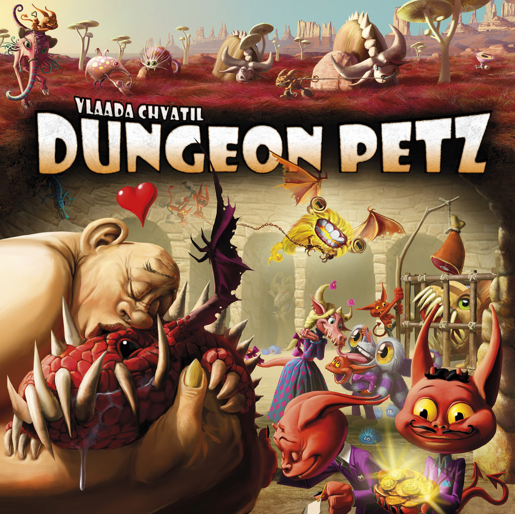 Наст. игра "Dungeon Petz" (Питомцы подземелий) (правила на русском языке по QR-коду) арт.CGE00015