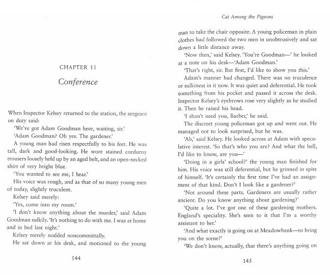 Cat Among The Pigeons (Agatha Christie) Кошка среди голубей (Агата Кристи) /Книги на английском языке