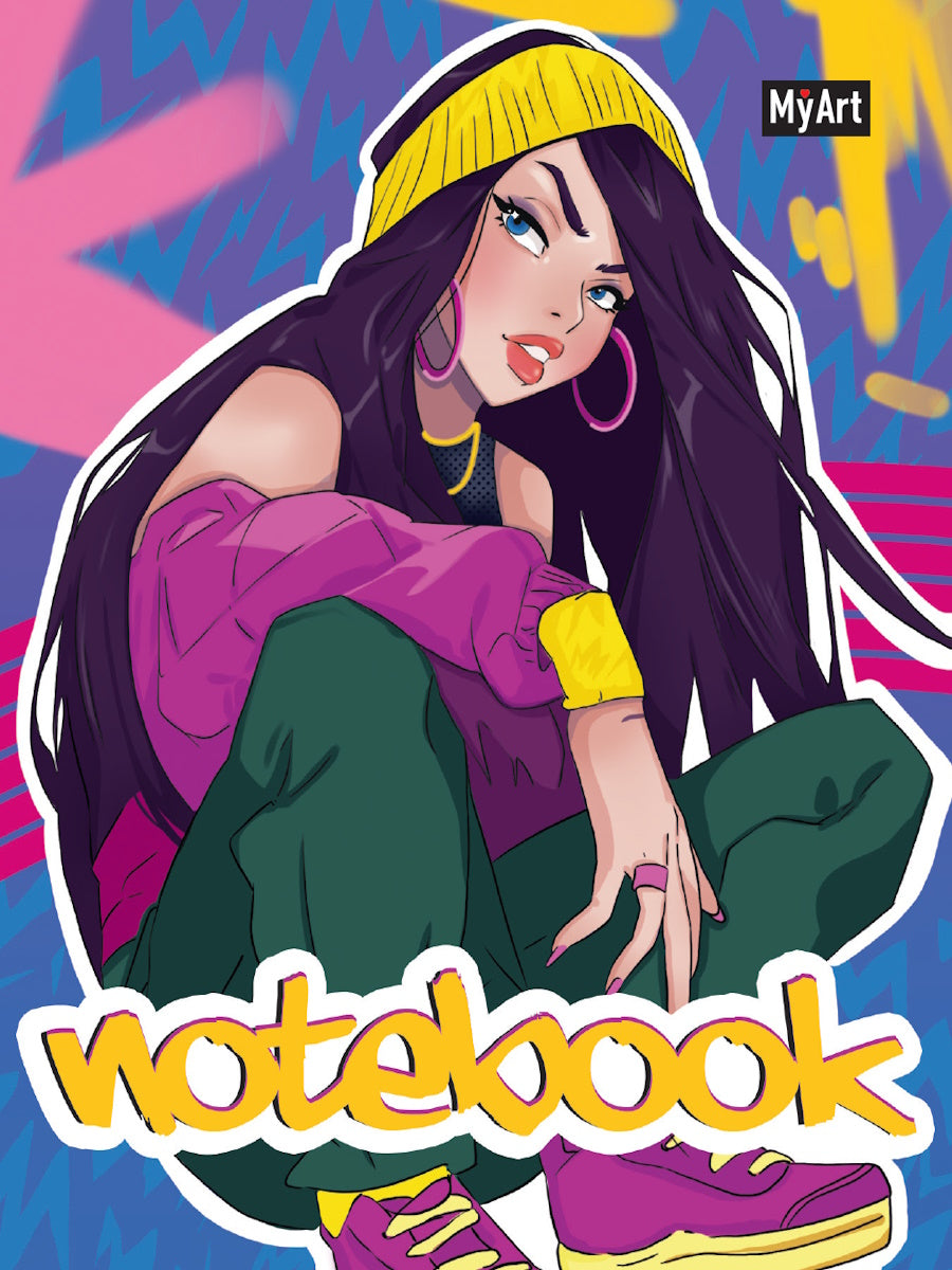 МойАрт. БЛОКНОТ "На стиль" ФИОЛЕТОВЫЙ