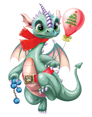 М-15232 Figurine en forme de Vырубная. Dragon Malchik. Двухсторонняя