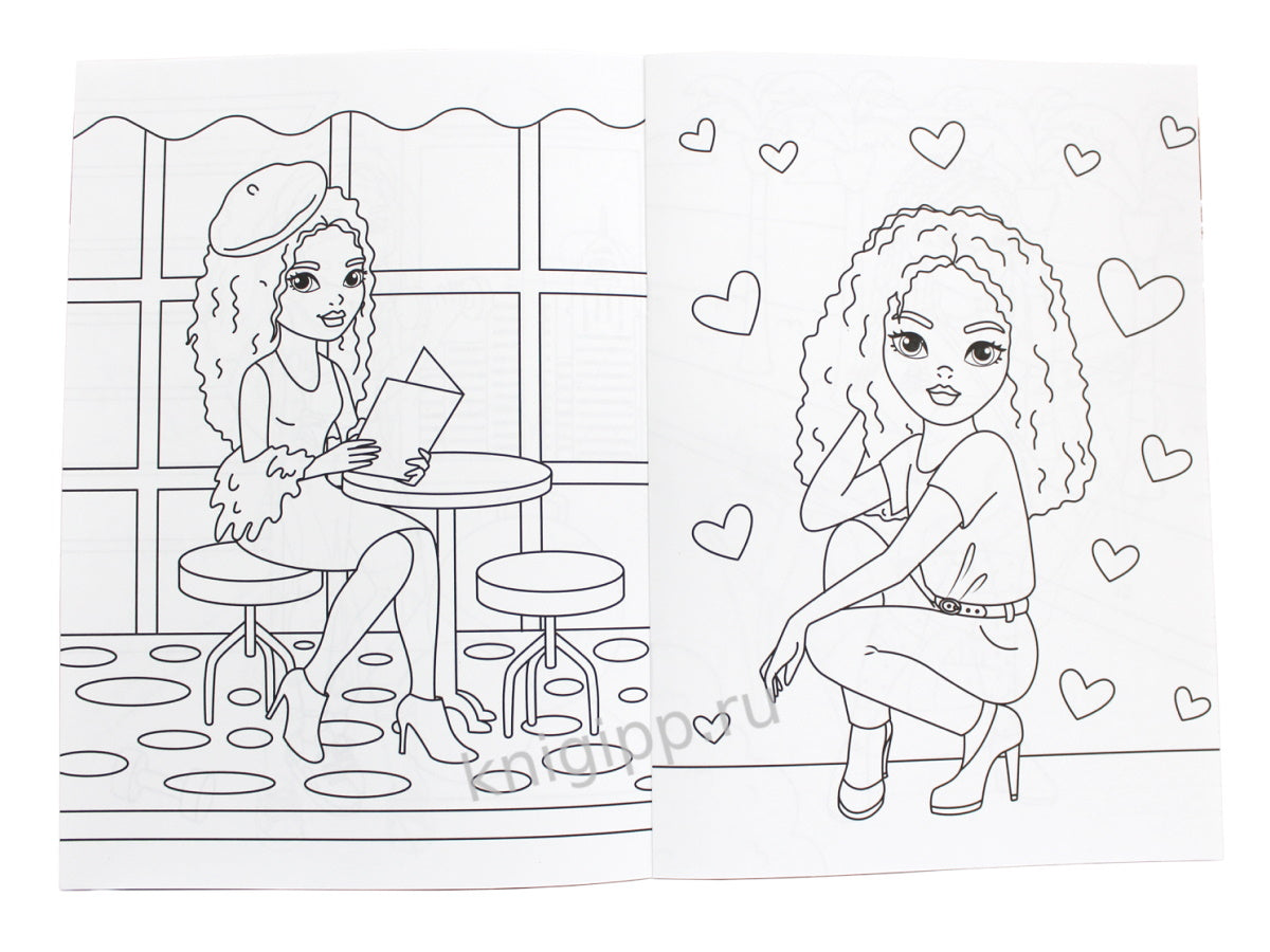 РАСКРАСКА. МАСТЕРСКАЯ КРАСОТЫ. НИКА