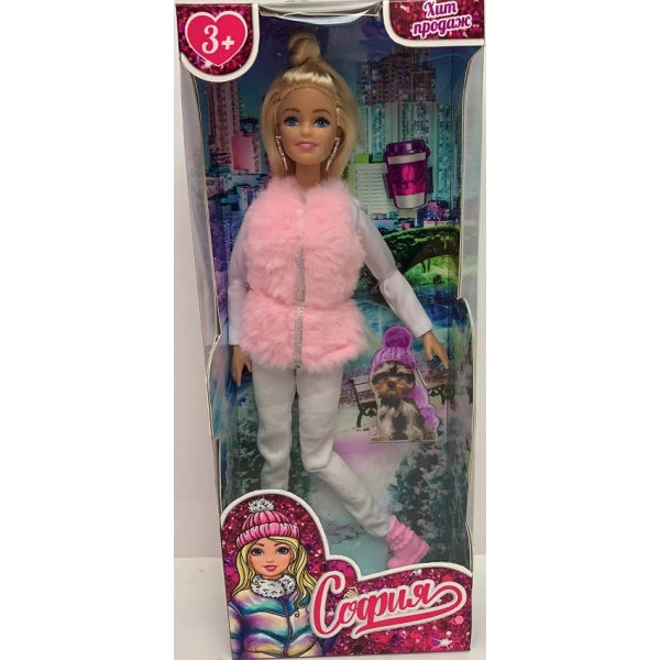 Кукла 29см кукла, руки и ноги сгиб., акс, кор КАРАПУЗ в кор.24шт