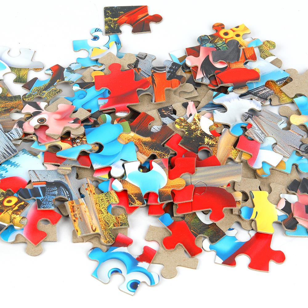 Волшебная деревня. Пазлы в коробке 104 детали. 190х141х35 мм. Умные игры. в кор.24шт