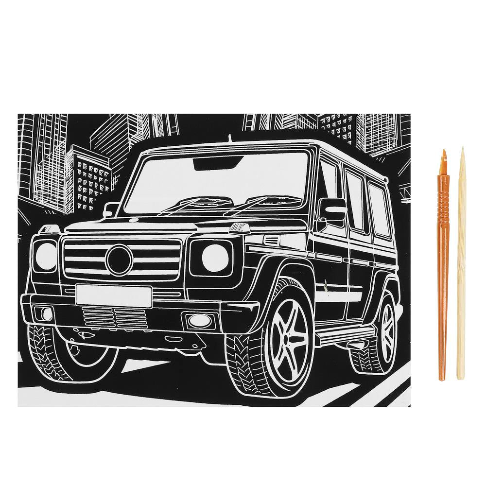 Gravure a4 dorogie auto МУЛЬТИ АРТ в кор.120шт