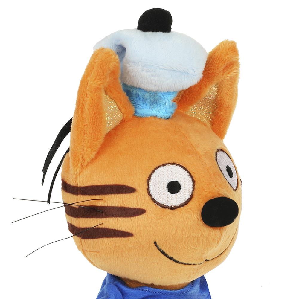 Игрушка мягкая Три Кота Коржик в пляжной одежде 14см, муз. чип, в пак МУЛЬТИ-ПУЛЬТИ в кор.24шт