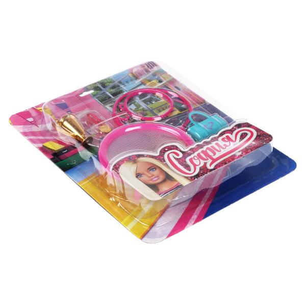 Аксессуары для кукол 29 см набор спортивных акс, блистер КАРАПУЗ в кор.72шт