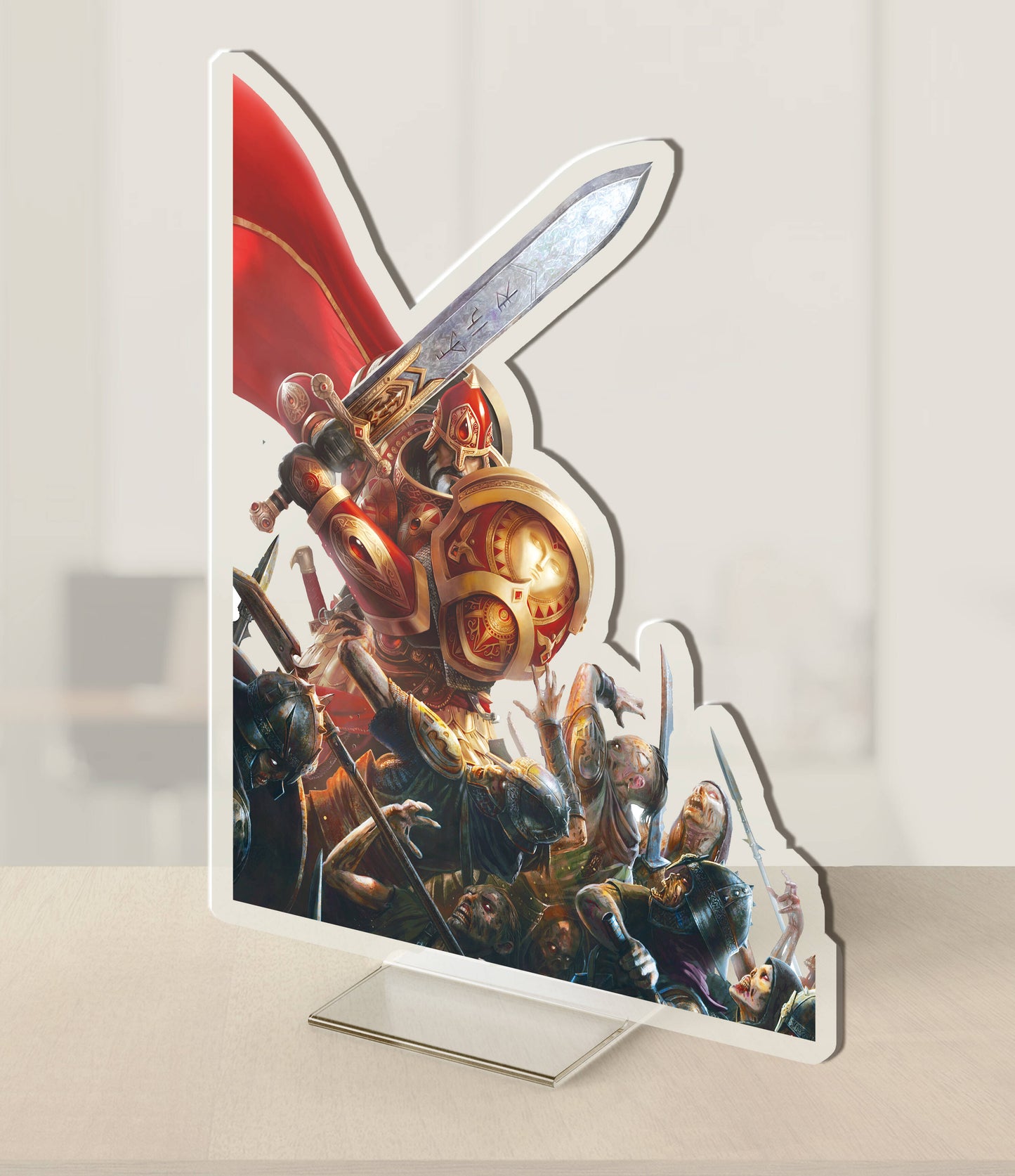 Support acrylique.