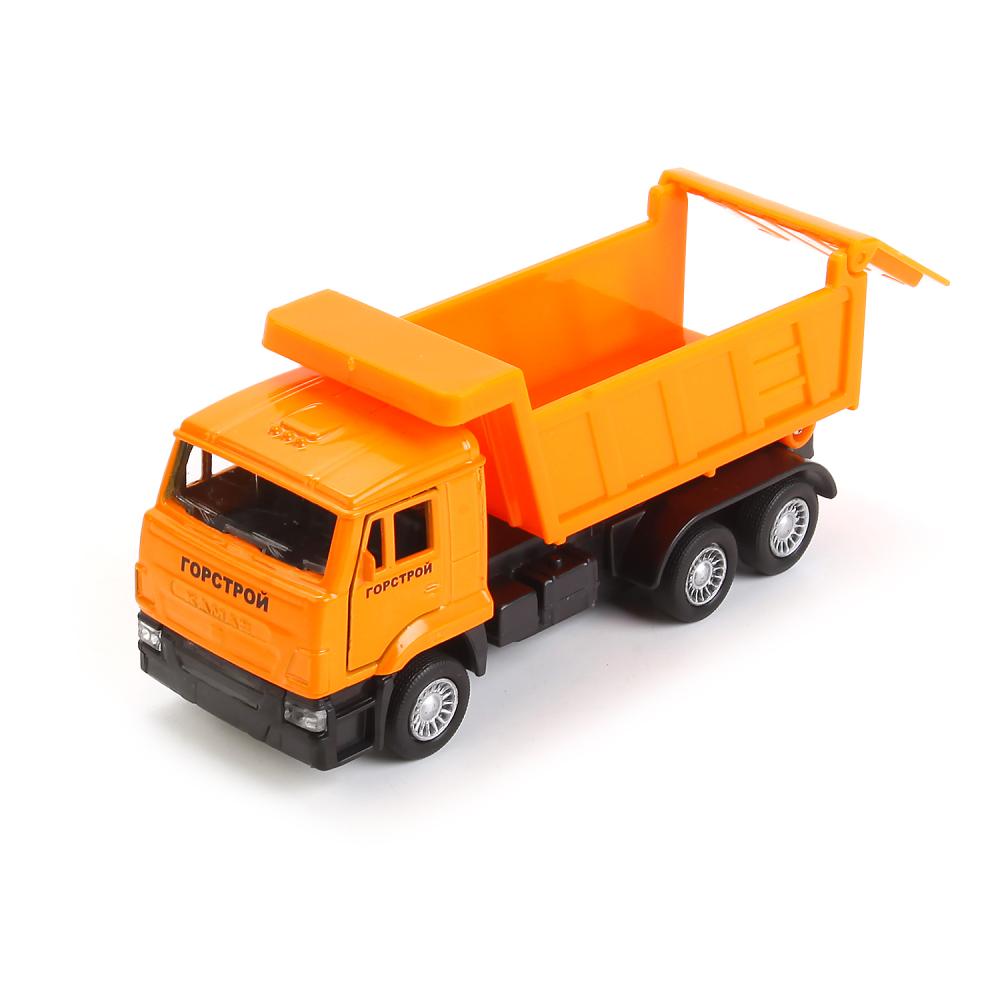 Технопарк. Машина "Kamaz Самосвал" металл 12 см, двери, инерц., подвиж. дет. арт.SB-16-26WB (48)