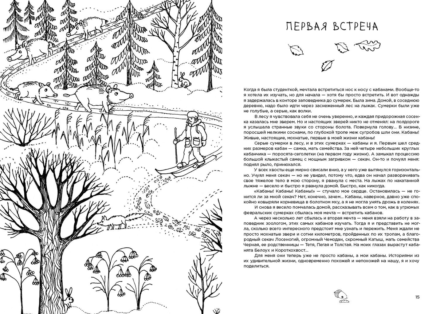 Про кабанов, бобров и выхухолей