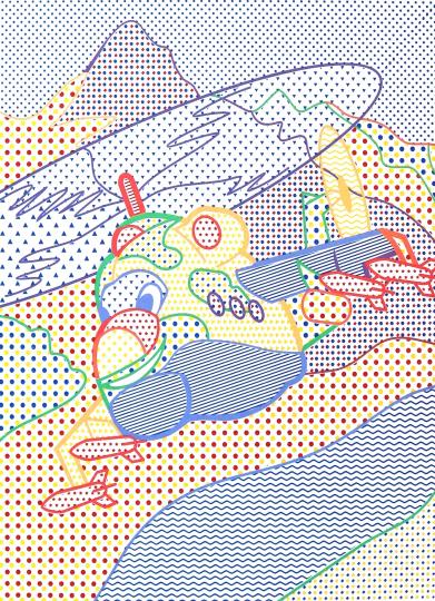 Большие водные раскраски с цветным контуром. Военная техника (9789669877314)