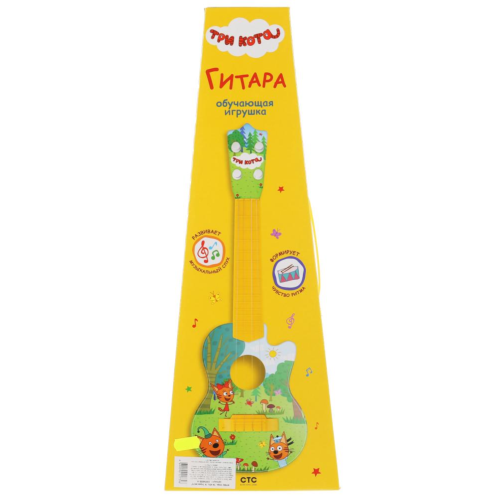 1907M008-R Гитара ТРИ КОТА в кор. Играем вместе в русс. кор. в кор.2*36шт