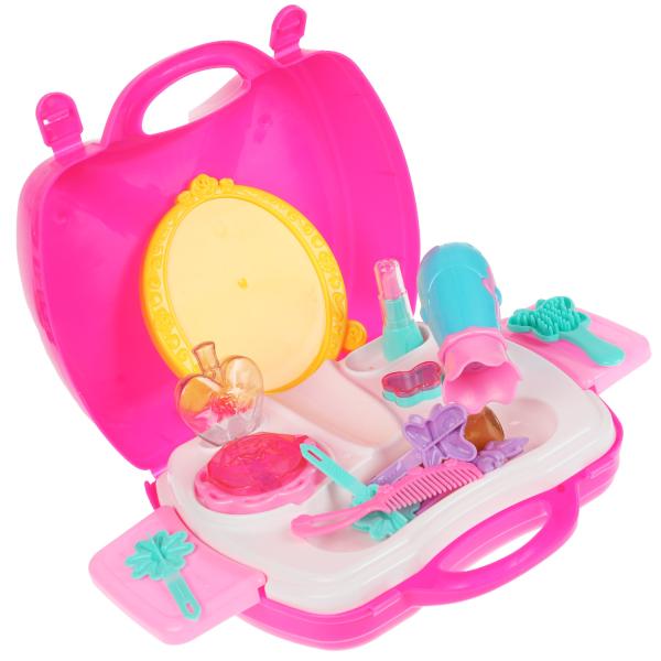 Набор стилиста ЭНЧАНТИМАЛС чемодан 24*19*3,5см ИГРАЕМ ВМЕСТЕ в кор.2*18шт