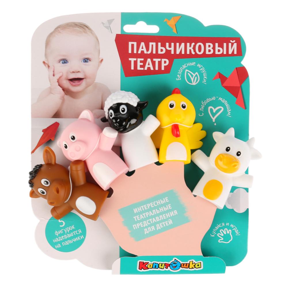 Jeu en plastique pour les femmes Théâtre du Capitole Dom. Животные, 5 шт. dans un assortiment. dans le cor.2*12шт