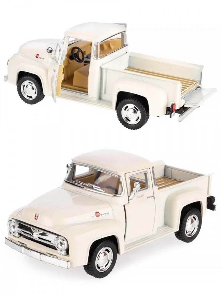 Kinsmart. Модель арт.KT5385W/3 "Ford F-100 Pickup 1956" 1:38 (кремовая) инерц.