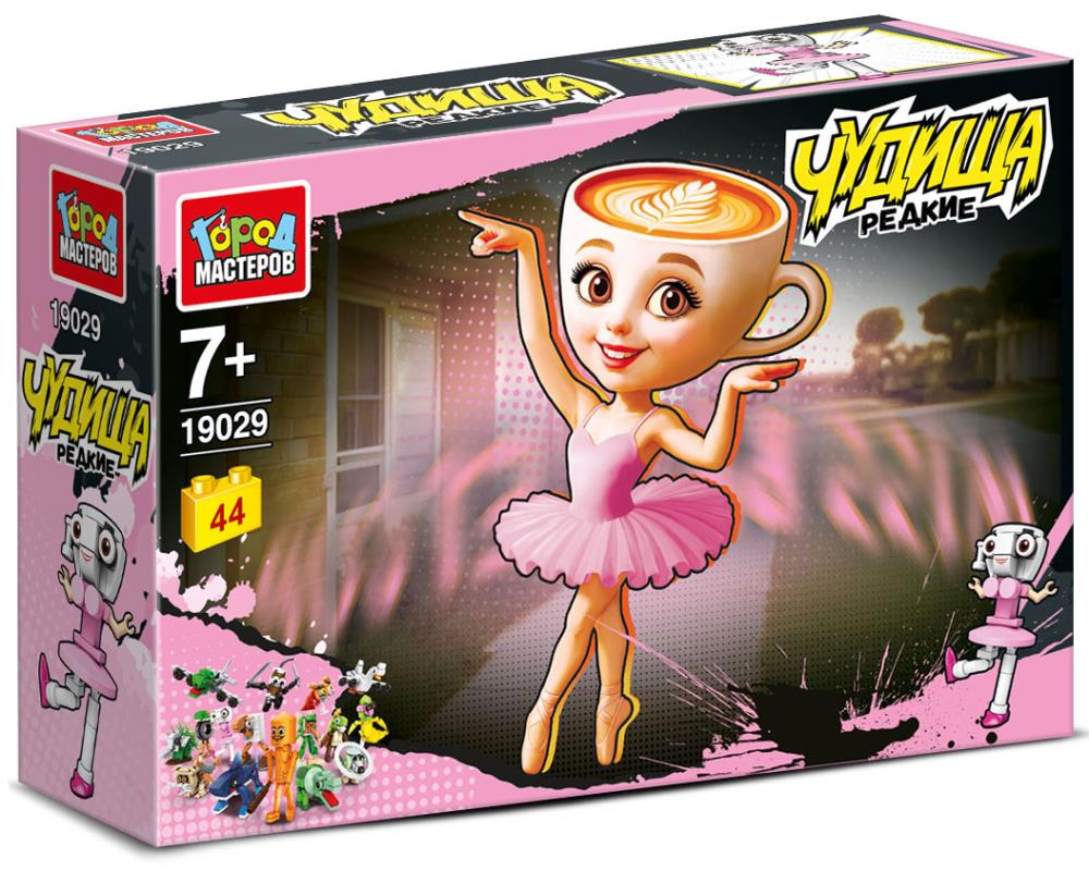 Конструктор 3D сборная фигурка brainrot балерина, 44 дет. Город мастеров в кор.2*120шт