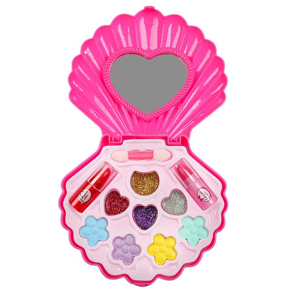 Косметика ДЛЯ ДЕВОЧЕК набор косметики: тени для век,тени с блестками,помада МИЛАЯ ЛЕДИ в кор.2*72шт