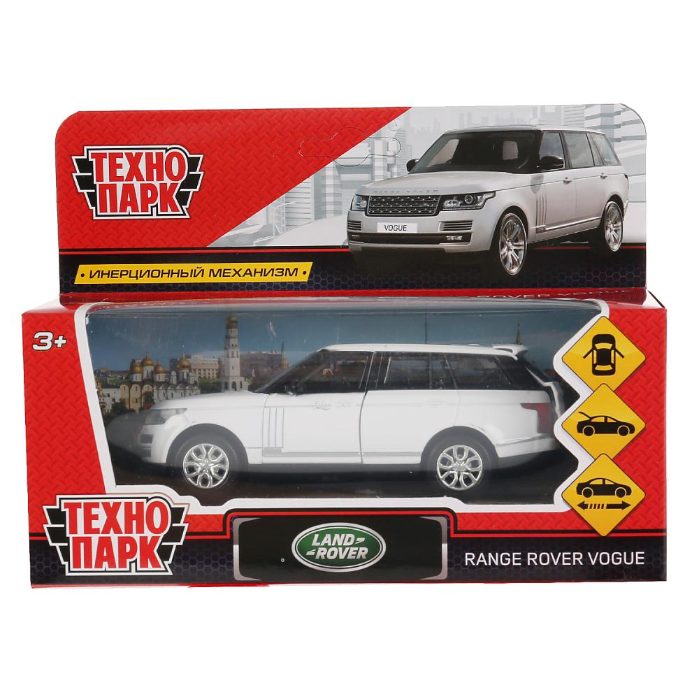 Machine en métal RANGE ROVER VOGUE pour 12 cm, double, bagage, argent, blanc, cor. Parc technologique dans le cor.2*36шт