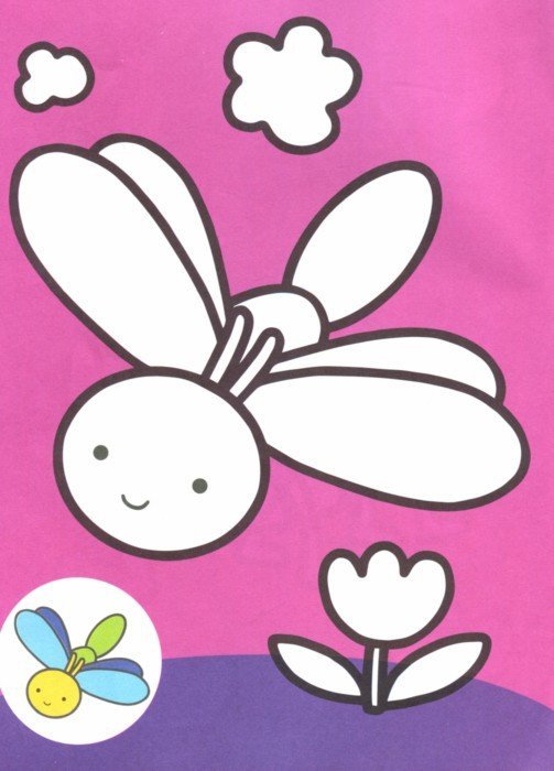 Мои букашки 1+: книжка с наклейками