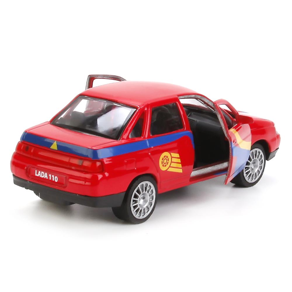 SB-16-44-S-WB 239658 МАШИНА "ТЕХНОПАРК" МЕТАЛЛ. ИНЕРЦ. LADA 110 СПОРТ 12СМ, ОТКРЫВ. ДВЕРИ В РУСС.