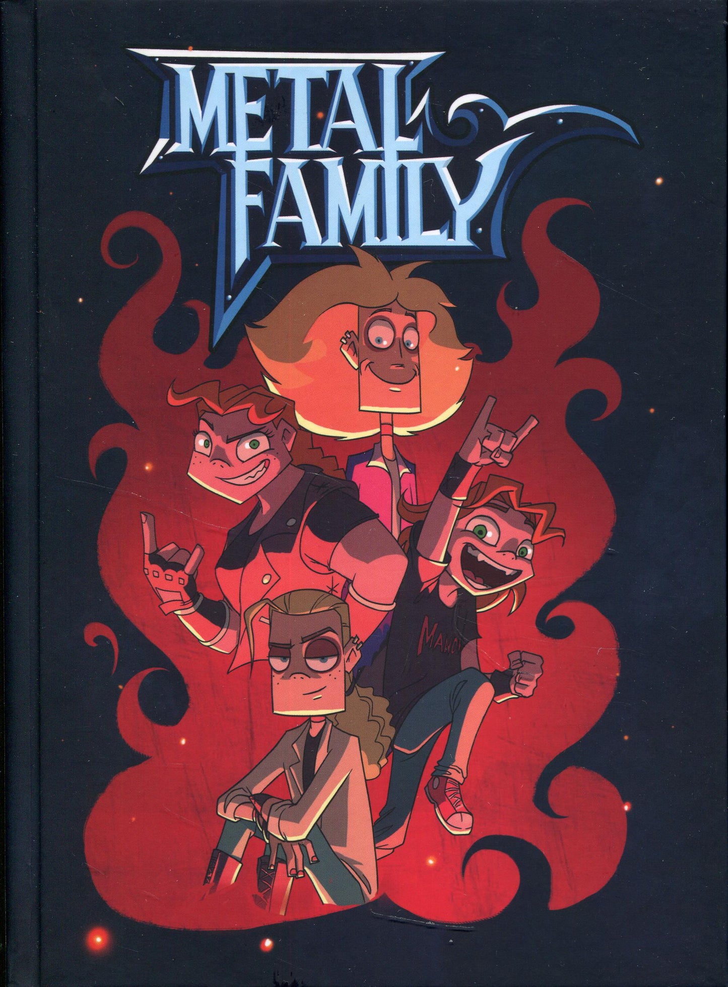 Блокнот в твёрдом переплёте «Metal Family»