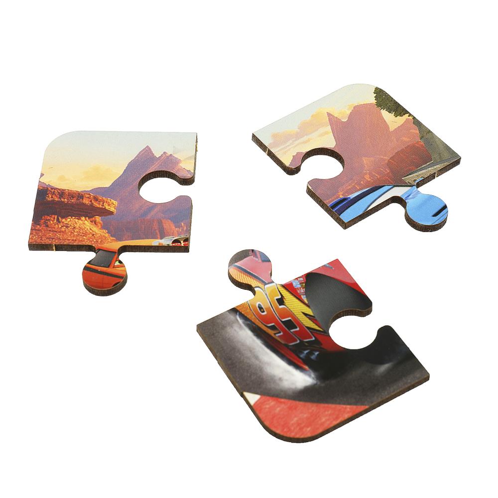 Игрушка деревянная пазл с рамкой 15*15 см, большие детали, термопакет Буратино в кор.20шт