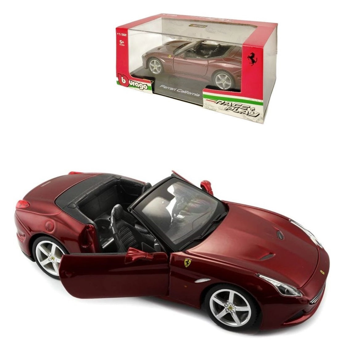 BBurago. Модель "Race Play. Ferrari California T" 1:32 арт.46103 /6